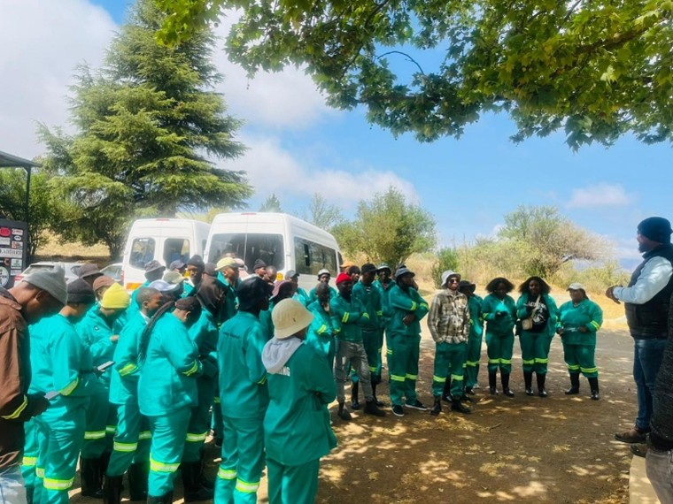Ingwe TVET College Students Visit AgriSPACE